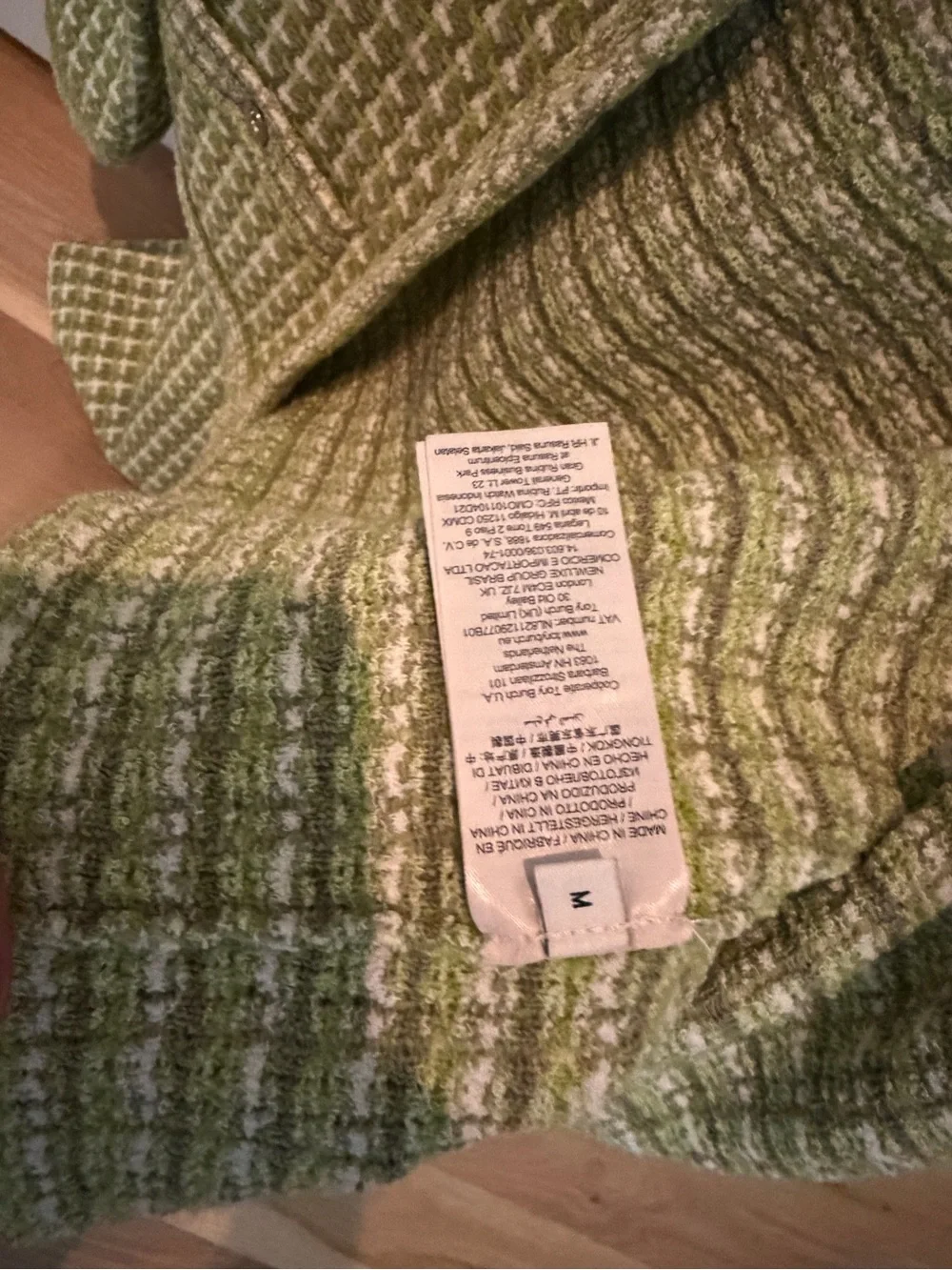Tory Burch Kendra Jacquard Cardigan and Sweater Skirt
